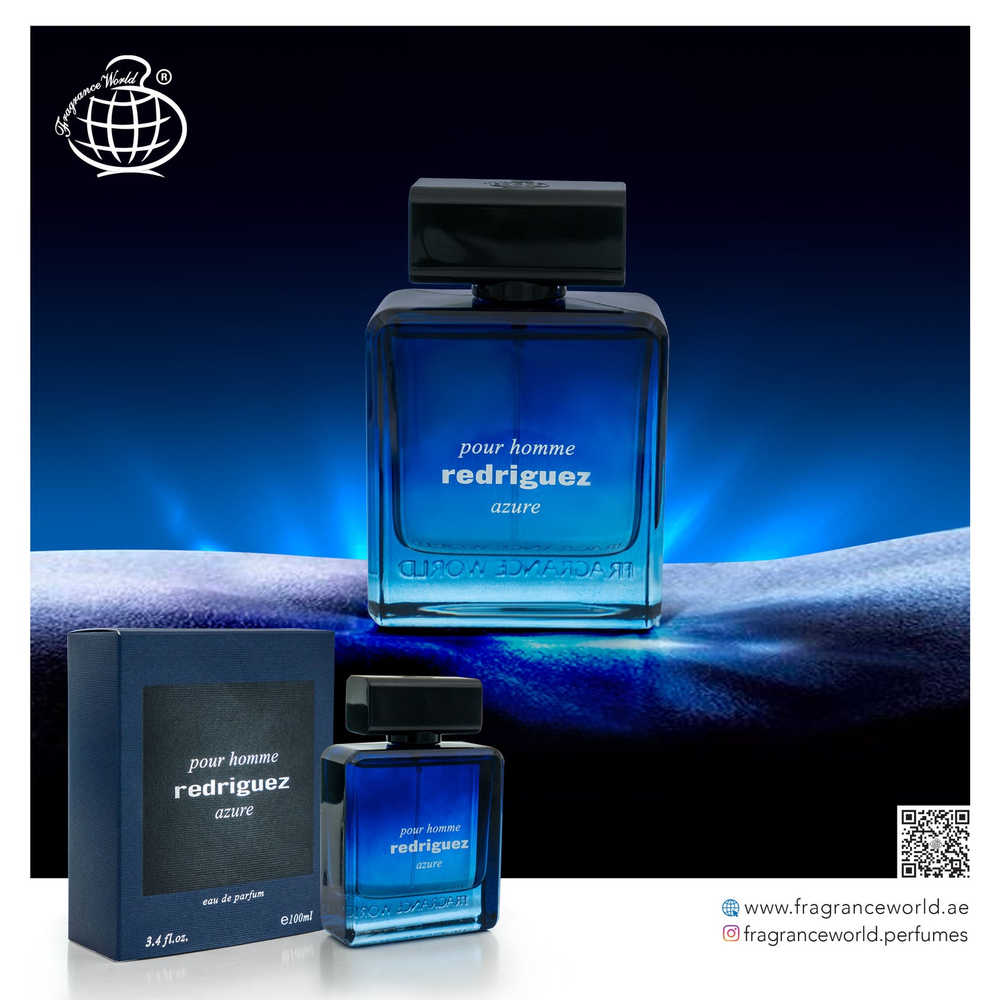 Fragrance World Redriguez Azure Pour Homme Edp 100ml