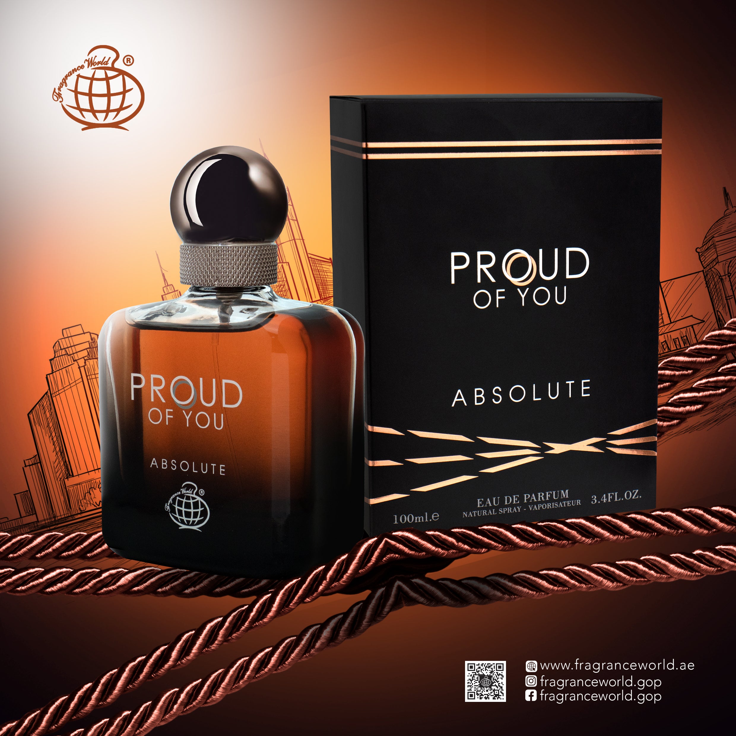 Fragrance World Proud Of You Absolute Edp 100ml For Men