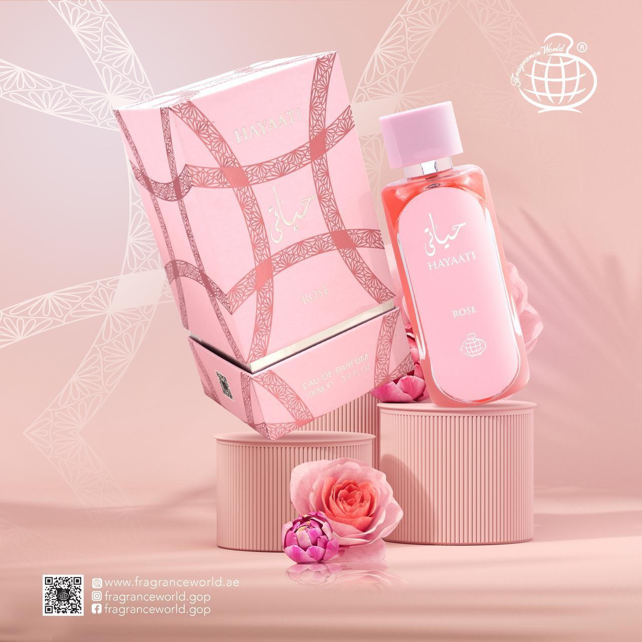 HAYAATI ROSE FRAGRANCE WORLD EDP 100 ML