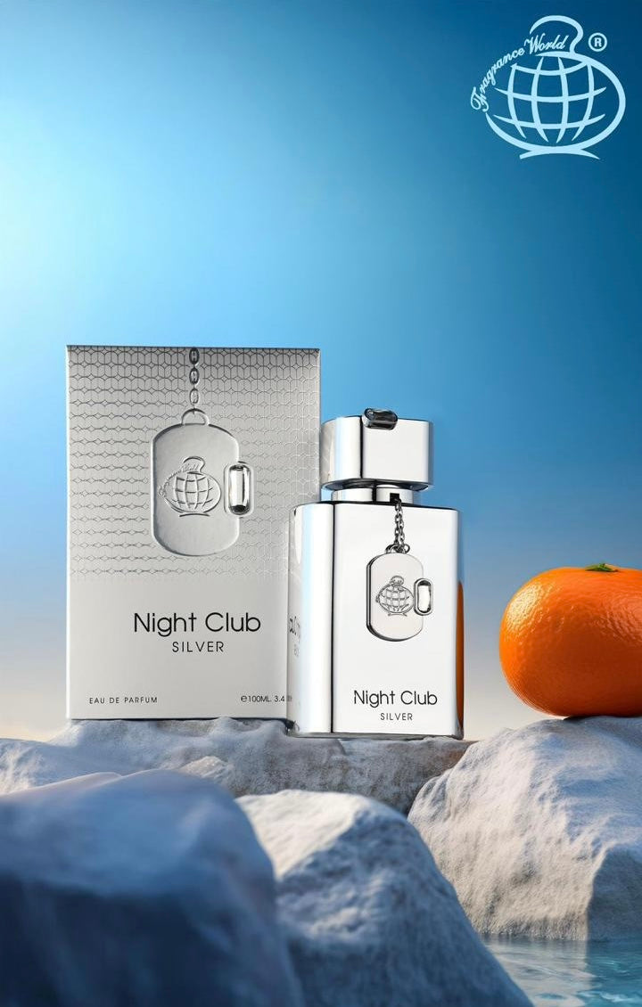 NIGHT CLUB SILVER FRAGRANCE WORLD EDP 100 ML