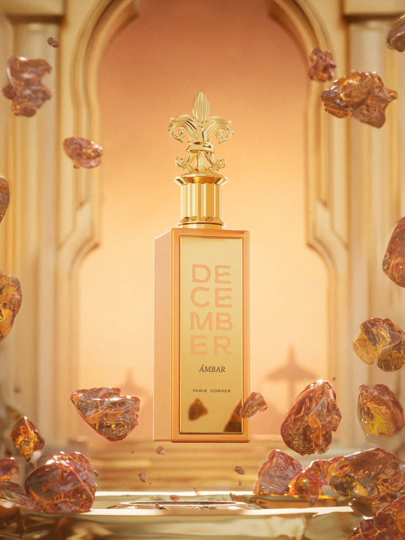 DECEMBER AMBAR PARIS CORNER EDP 85 ML