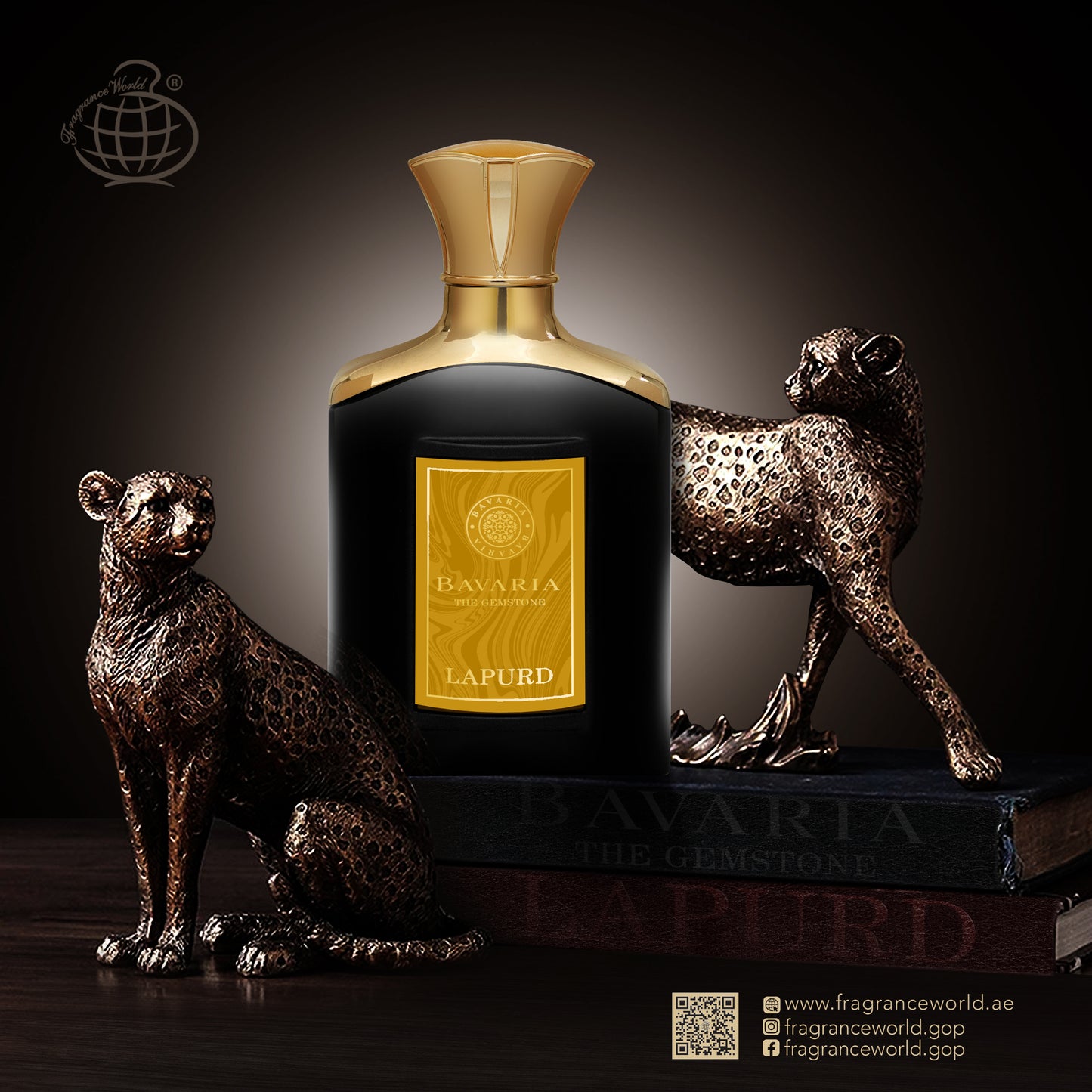 Fragrance World Bavaria The Gemstone Lapurd Eau De Parfum For Men & Women 80ml