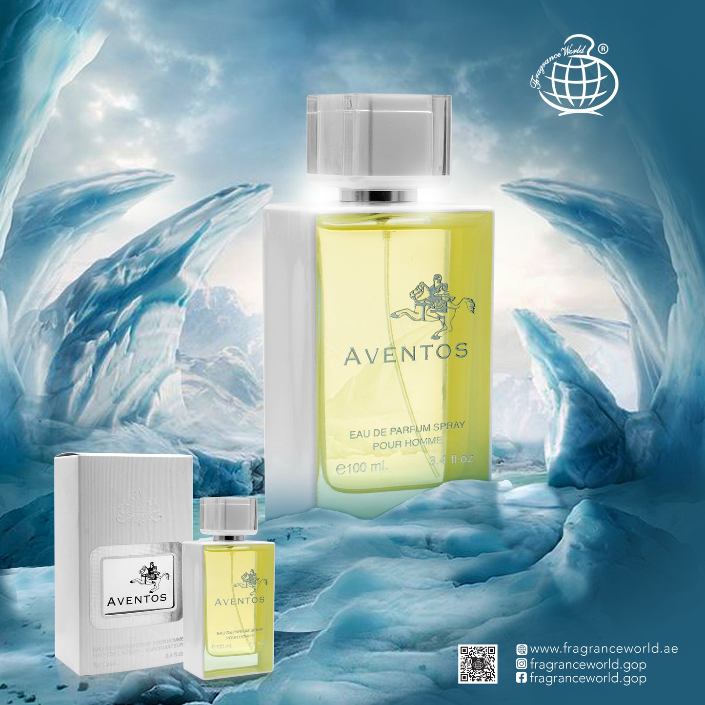 Fragrance World Aventos Eau De Parfum 100ml For Men