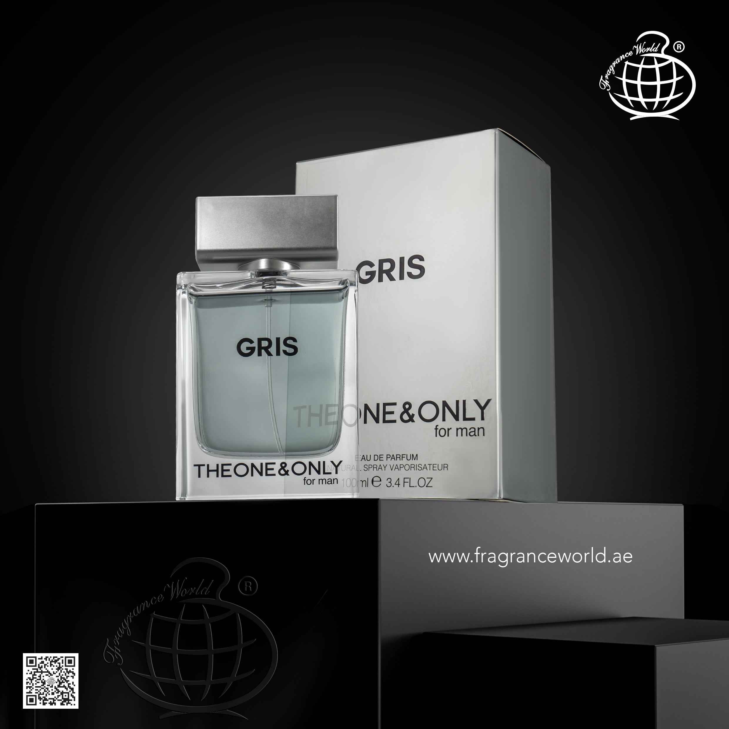 Fragrance World Gris THE ONE & ONLY Edp 100ml for Men