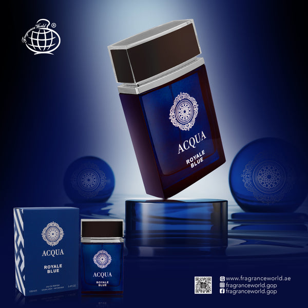 Fragrance World AQUA ROYALE BLUE Edp 100ml for Men