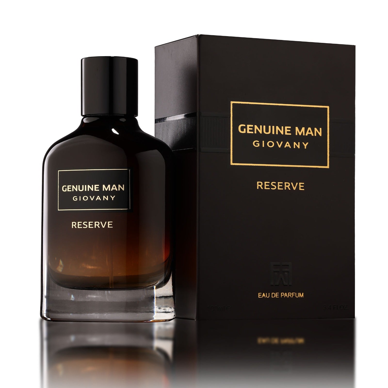 Fragrance World Genuine Man Only Eau Bois Eau De Parfum 100ml for Men