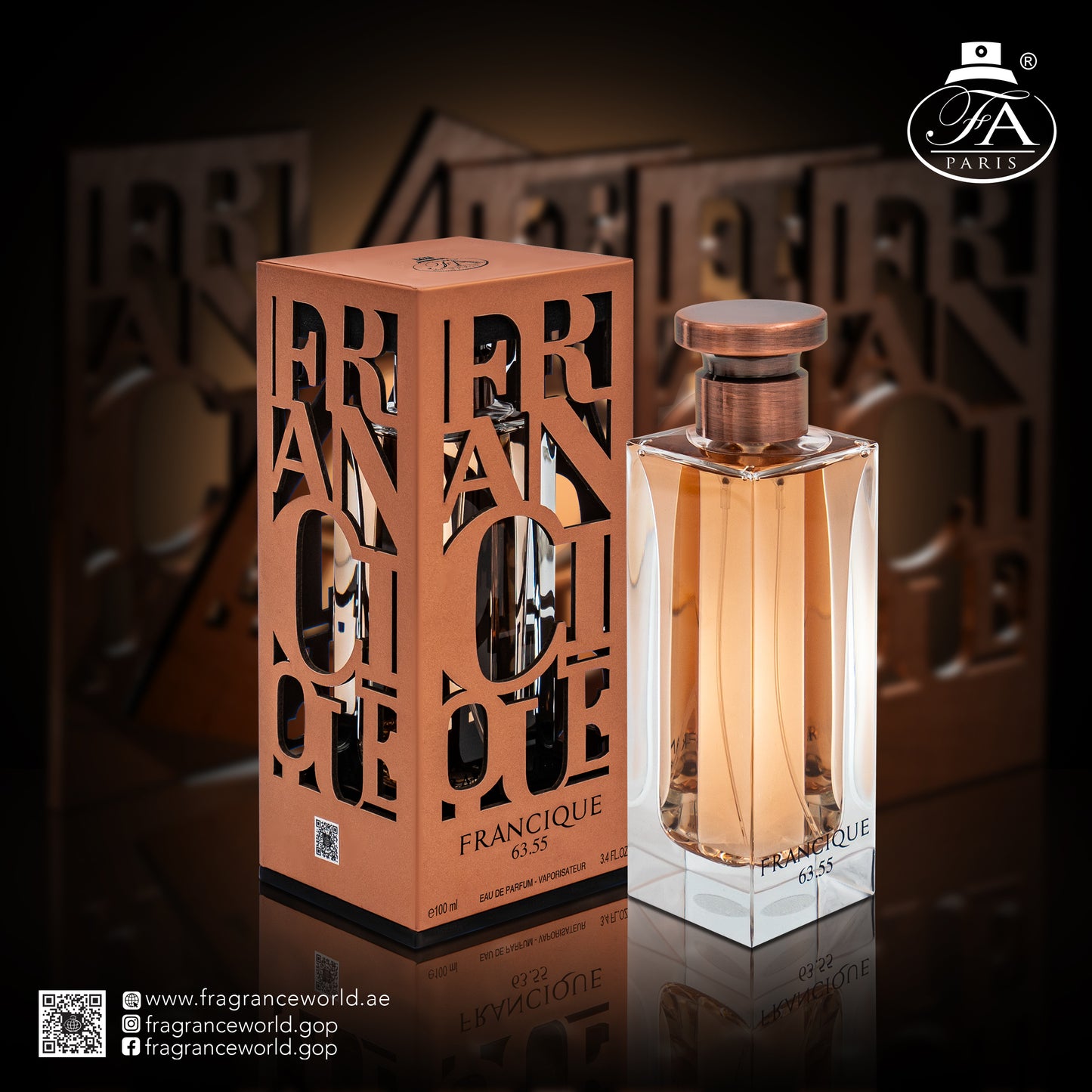 Fragrance World Francique 63.55 Edp 100ml