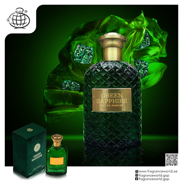 Fragrance World Green Sapphire Eau De Parfum 80ml For Men