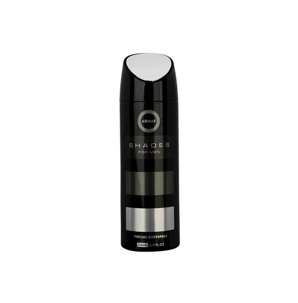 Armaf Shades Black Deodorant Body Spray For Men 200 ML – Perfumeocity