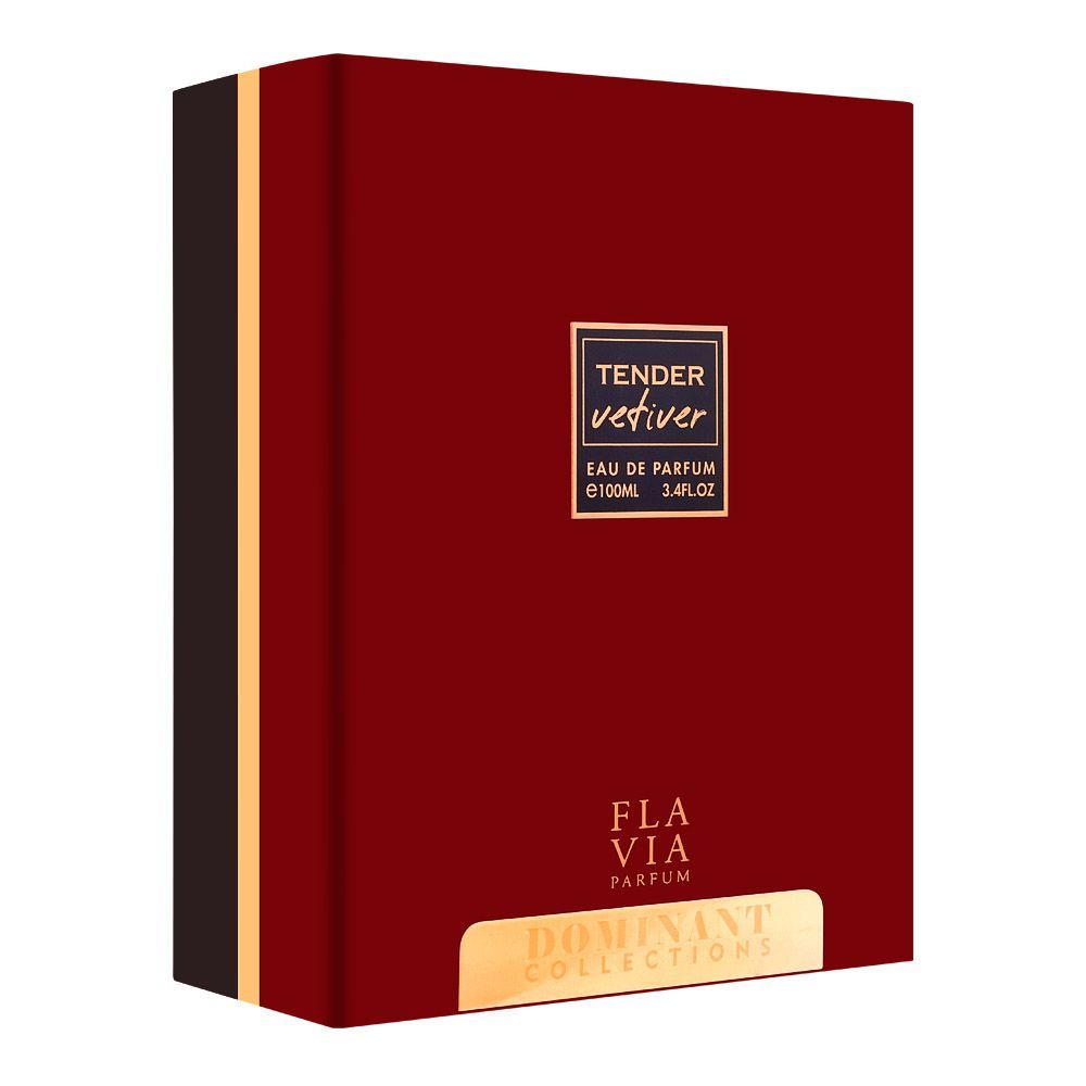 Flavia Tender Vetiver Dominant Collections Eau De Parfum 100ml Unisex