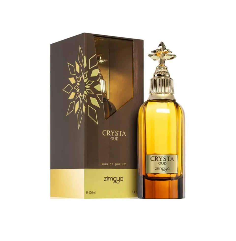 Zimaya Crysta Oud Eau De Parfum Spray 100ml For Men & Women