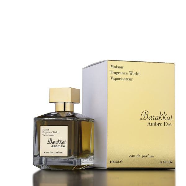 Fragrance World Barakkat Ambre Eve Edp 100ml for Men & Women