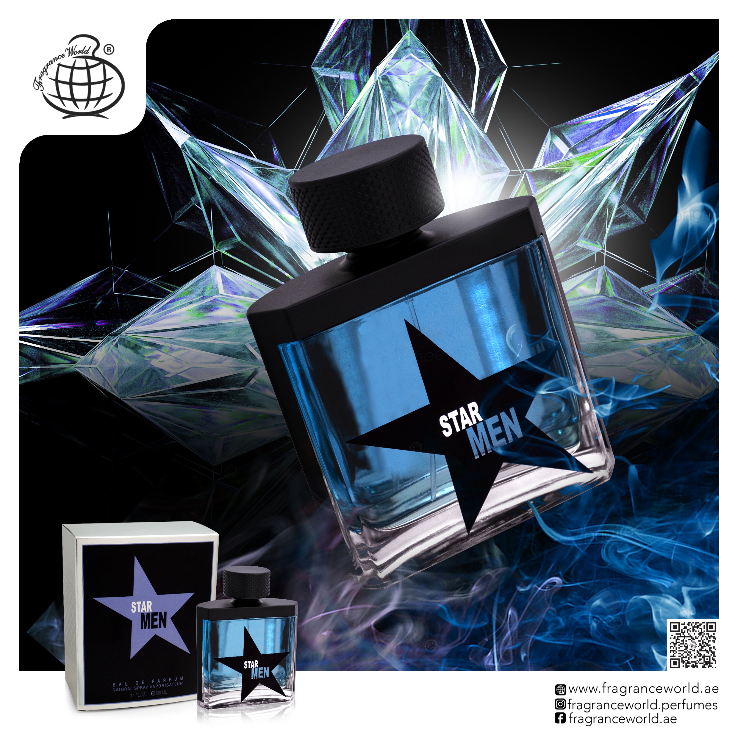 Fragrance World Star Men Eau De Parfum 100ml For Men