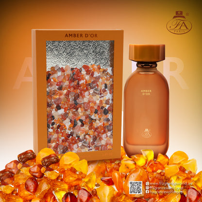 FRENCH AVENUE Amber D’OR Edp 100ml For Men