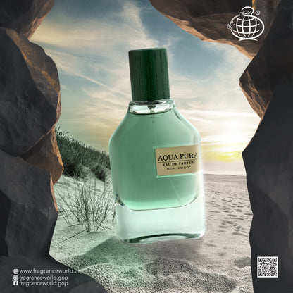 Fragrance World Aqua Pura Eau De Parfum 70ml for Men & Women