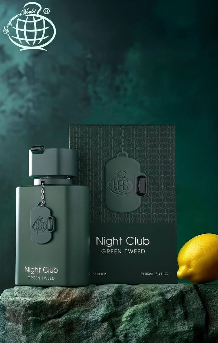NIGHT CLUB GREEN TWEED FRAGRANCE WORLD EDP 100 ML