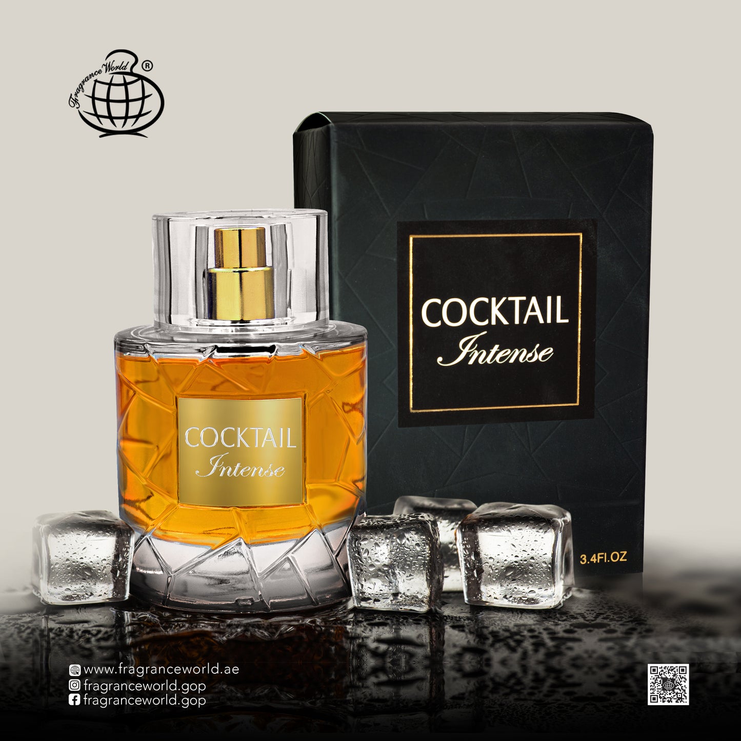 Fragrance World Cocktail Intense Eau De Parfum 100ml for Men