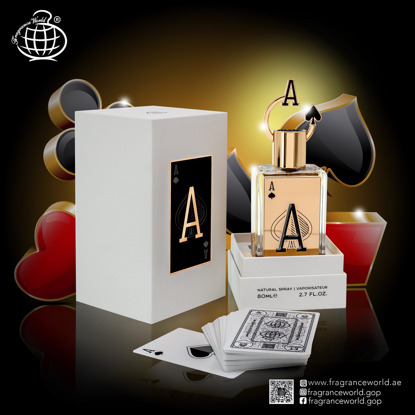 Fragrance World Ace Of Spades 100 ml Eau De Parfum For Men & Women