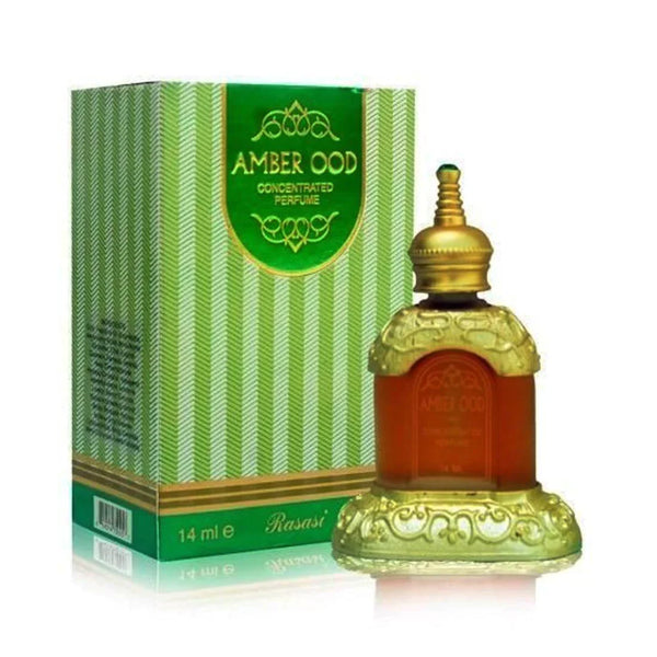 Rasasi Amber Ood Attar for Men & Women 14ml