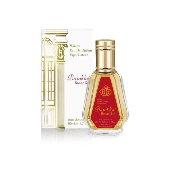 Fragrance World Barakkat Rouge 540 Edp 50ml for Men & Women