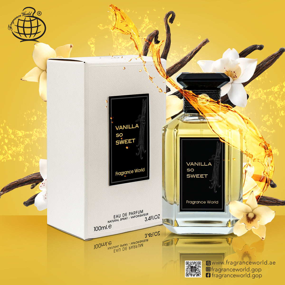 VANILLA SO SWEET FRAGRANCE WORLD EDP 100ml