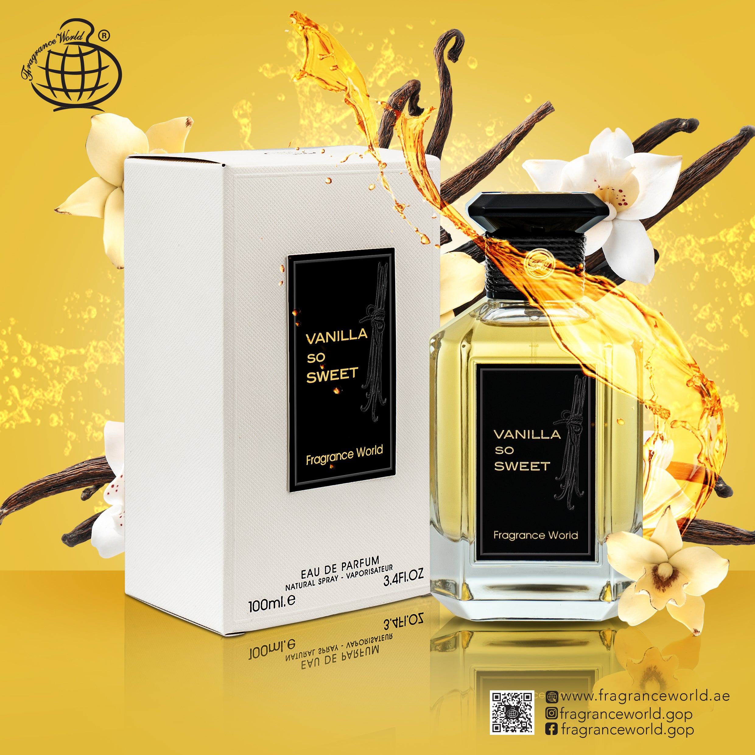 VANILLA SO SWEET FRAGRANCE WORLD EDP 100ml