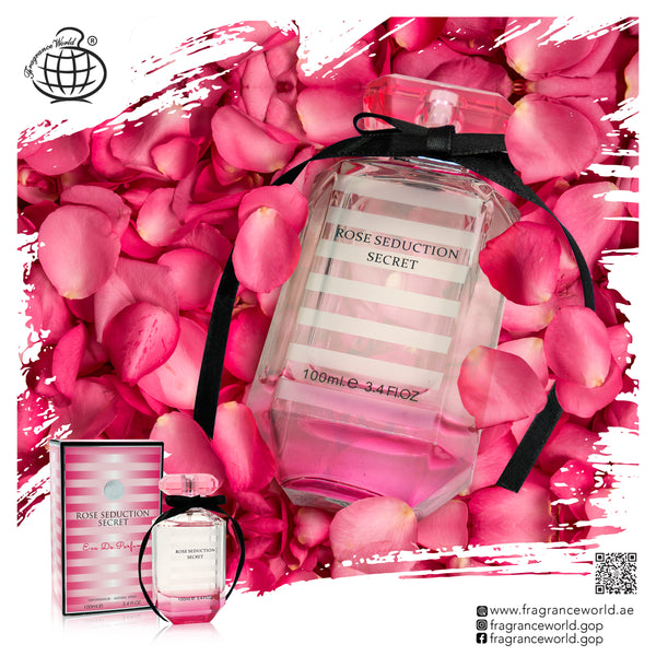 Fragrance World Rose Seduction Eau de Parfum 100ml For women